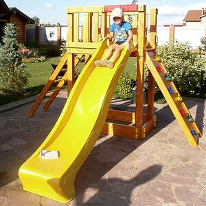 Детская игровая площадка Мальта для улицы, дерево Самсон фото 3