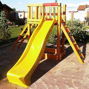 Детская игровая площадка Мальта для улицы, дерево Самсон фото 1