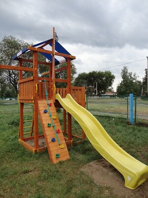 Детская игровая площадка Бретань для улицы, дерево Самсон фото 5