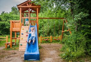 Детская игровая площадка Бретань для улицы, дерево Самсон фото 2