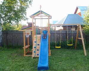 Детская игровая площадка Кирибати для улицы, дерево Самсон фото 5