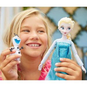 Кукла Дисней Эльза с Олафом - Холодное Сердце 30 см Disney Store фото 6