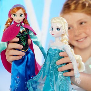 Кукла Дисней Эльза с Олафом - Холодное Сердце 30 см Disney Store фото 7