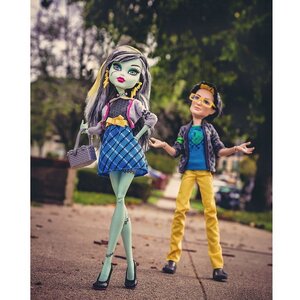 Набор кукол Джексон Джекил и Фрэнки Штейн На пикнике 26 см (Monster High) Mattel фото 2