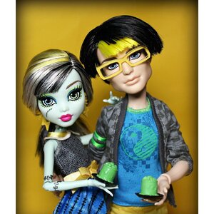 Набор кукол Джексон Джекил и Фрэнки Штейн На пикнике 26 см (Monster High) Mattel фото 3