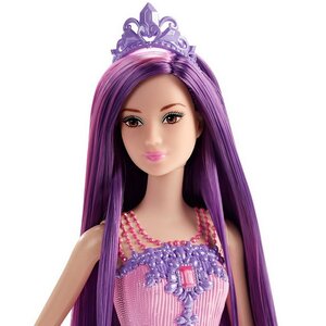 Кукла Барби - Принцесса с длинными фиолетовыми волосами 29 см Mattel фото 3