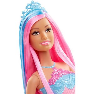 Кукла Барби - Принцесса с длинными розовыми волосами 29 см Mattel фото 3