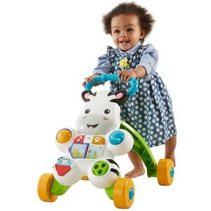 Ходунки-каталка Зебра со светом и звуком Fisher Price фото 3