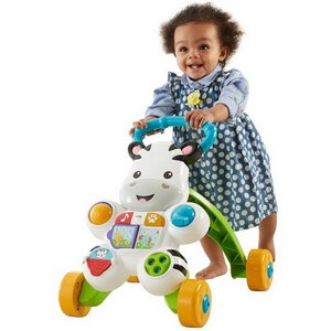 Ходунки-каталка Зебра со светом и звуком Fisher Price фото 3