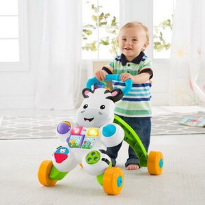 Ходунки-каталка Зебра со светом и звуком Fisher Price фото 2