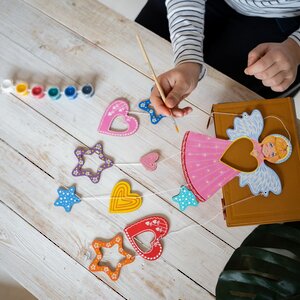 Набор для творчества Раскрась и подари: Ангел