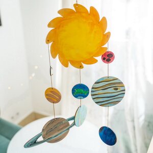 Набор для творчества Раскрась и подари: Солнечная Система Раскрась и подари фото 5