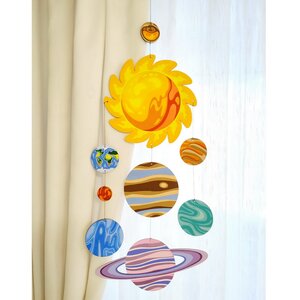 Набор для творчества Раскрась и подари: Солнечная Система Раскрась и подари фото 4