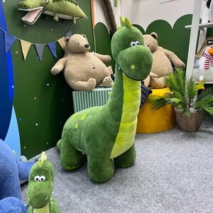 Мягкая игрушка Динозавр Рокки 100 см Orange Toys (Орандж Тойс) фото 2