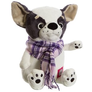 Мягкая игрушка Собака Моня в шарфике 30 см Budi Basa фото 1