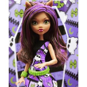Кукла Клодин Вульф базовая - перевыпуск 2016 г 26 см (Monster High) Mattel фото 2