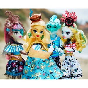 Кукла Рошель Гойл с питомцем Пиратская авантюра - Кораблекрушение 26 см (Monster High) Mattel фото 2