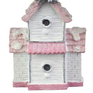 Елочная игрушка Птичка Физалия - Fiaba Rosa 10 см, подвеска Kurts Adler (Куртс Адлер) фото 7