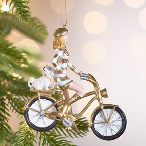 Елочная игрушка Леди Джиованна - Let's Go to the Christmas Party 11 см, подвеска Kurts Adler (Куртс Адлер) фото 2