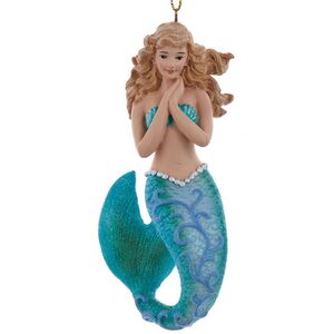 Елочная игрушка Profondita Marine: Русалка Себилла 11 см, подвеска