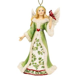 Елочная игрушка Ангел Иль из Омеловой Долины 15 см Kurts Adler фото 1