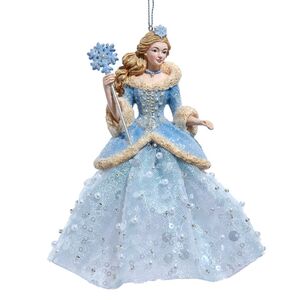 Елочная игрушка Снежная Королева Лапландии 17 см Kurts Adler фото 1