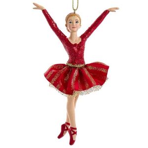 Елочная игрушка Балерина Вероника - Flawless Ballet 13 см Kurts Adler фото 1