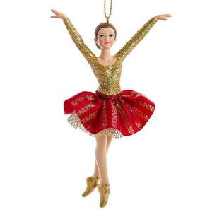 Елочная игрушка Балерина Полианна - Flawless Ballet 13 см Kurts Adler фото 1