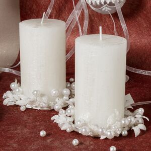 Венок для свечи Снежная Дымка 12 см Swerox фото 4