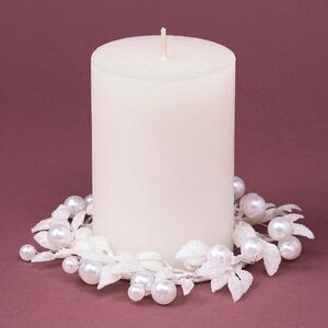 Венок для свечи Снежная Дымка 12 см Swerox фото 2
