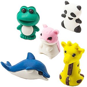 Ластики - пазлы Животные, 5 шт Ластик-пазл фото 2