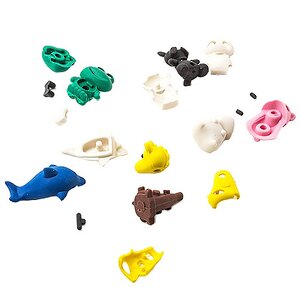 Ластики - пазлы Животные, 5 шт Ластик-пазл фото 3