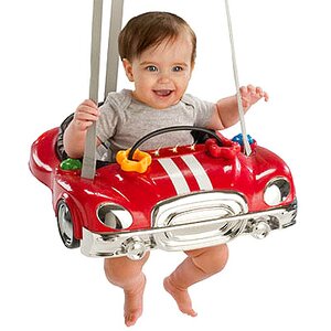Прыгунки "Jump & Go", цвет Red Racer Evenflo фото 1
