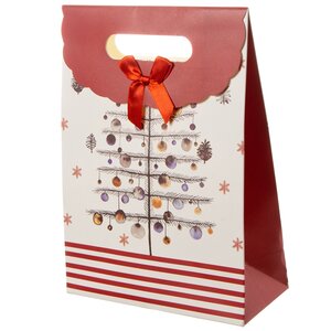 Подарочный пакет Fairy Christmas - Новогодняя Ёлочка 27*20 см Due Esse Christmas (Ду Эссе Кристмас) фото 1