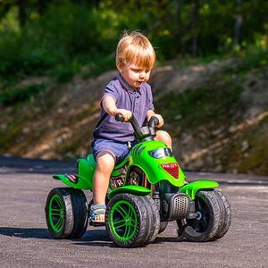 Детский веломобиль квадроцикл Falk 84 см зеленый Falk (Фалк) фото 2