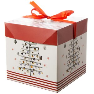 Подарочная коробка Fairy Christmas - Новогодняя Ёлочка 17*17 см