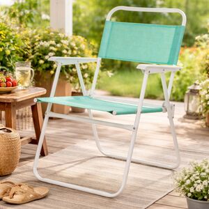 Пляжный стул Del Mar 79*54*50 см бирюзовый