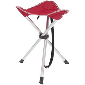 Складной туристический стул Camping 45*35 см красный, до 110 кг