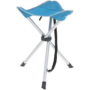 Складной туристический стул Camping 45*35 см синий, до 110 кг
