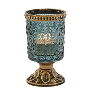 Стеклянный подсвечник Fan Pirettessa 10 см Goodwill фото 5