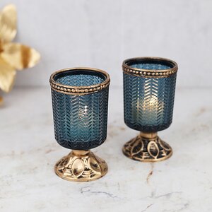 Стеклянный подсвечник Fan Pirettessa 10 см Goodwill фото 3