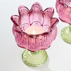 Стеклянный подсвечник-бокал Тюльпан Dalkeith 16 см Goodwill фото 3