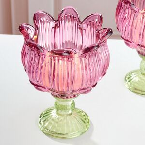 Стеклянный подсвечник-бокал Тюльпан Dalkeith 16 см Goodwill фото 5