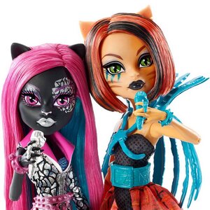 Набор кукол Кэтти Нуар и Торалей Страйп Дерзкие рокерши (Monster High) Mattel фото 2