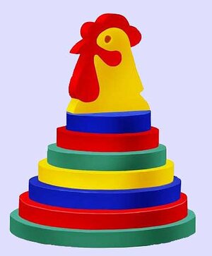 Пирамидка "Петушок"