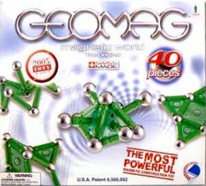 Конструктор GEOMAG Hyper Green, 60 дет.