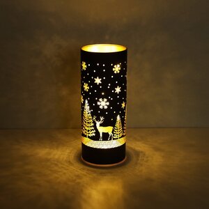 Декоративный светильник Blackwood Deer 20 см, теплые белые LED лампы, на батарейках Peha фото 3