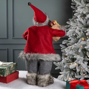Норвежский Санта с подарками и фонариком 60 см Peha фото 3