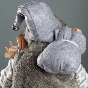 Санта - Северный волшебник с подарками и лыжами 60 см Peha фото 6