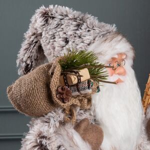 Фигура под елку Санта - Скандинавский кудесник с подарками 45 см Peha фото 6